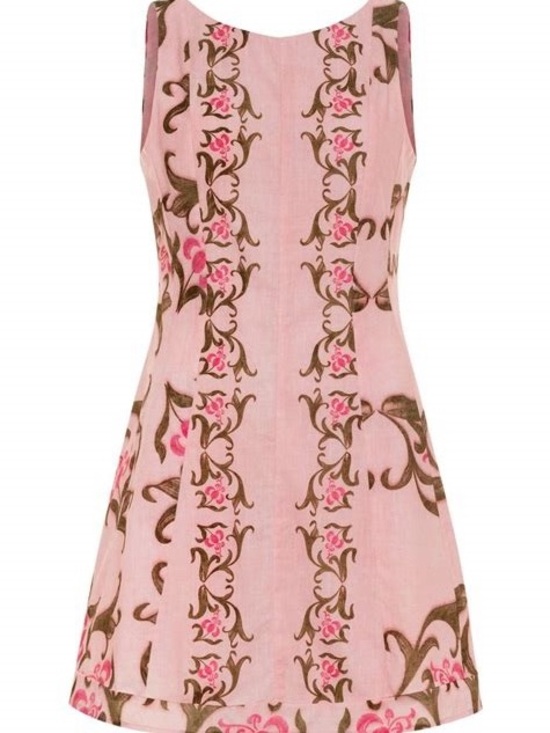 Anna Cate Dresses & Skirts - Sleeveless Pink Layla Blush Floral Mini Dress